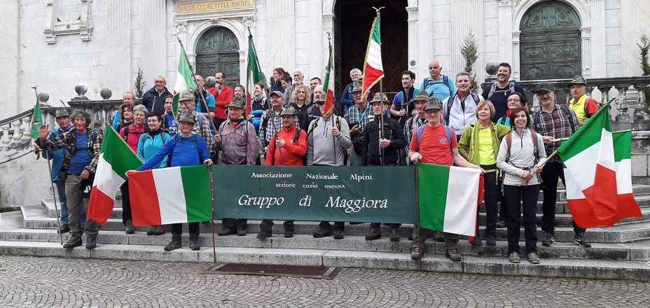 La Camminata degli Alpini al Sacro Monte – 6 Aprile 2019