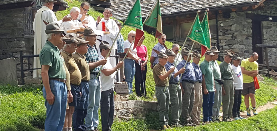 La S. Messa degli Alpini all’Alpe Pile – 9 Agosto 2019